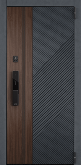 CYBER PRO PP, Панель MDF с ПВХ покрытием, SL6-M10, ПВХ Бетон графит в Пскове